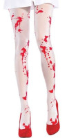 Blood stain tights for women