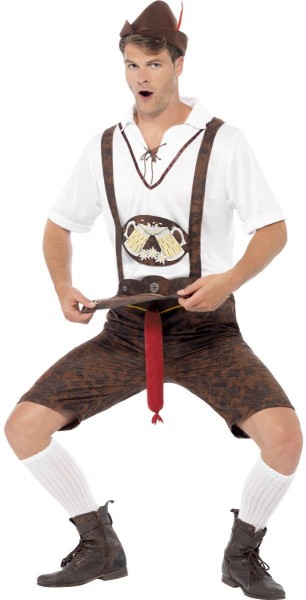 Oktoberfest Bratwurst Seppl Kostüm Deluxe