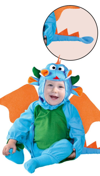 Disfraz de mini dragón Eregon para niños pequeños