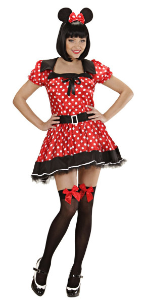 Süßes Minnie Mouse Damen Kostüm 3