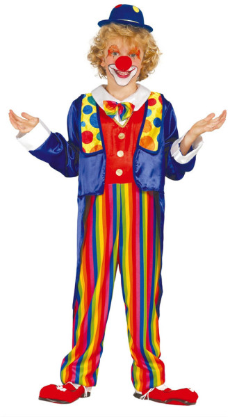 Happy Tommy Clown Kostüm für Jungen
