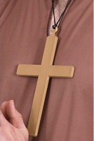 Gesegnetes Priester Kreuz Halskette