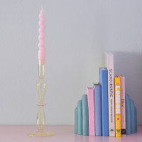 Vorschau: Kerzenständer Bella Pastell Gelb