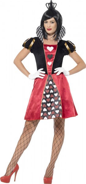 Queen of Hearts mini-jurk Carina