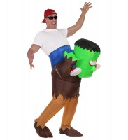 Preview: Inflatable monster piggyback costume