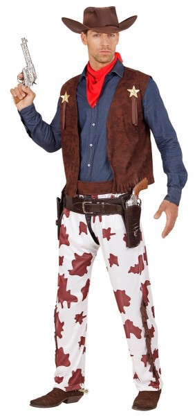 Wild west cowboy costume Clint for men