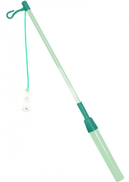 Bâton de lanterne couleur menthe avec LED 39cm