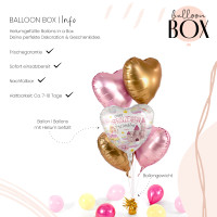 Vorschau: Heliumballon in der Box Little Princess`s First Day of School