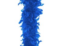 Disco Night feather boa blue 180cm