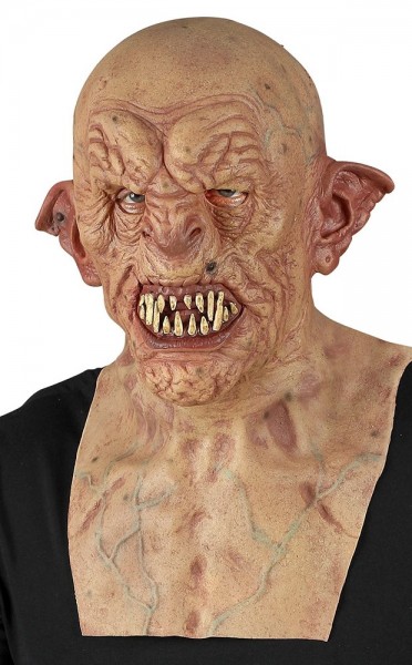 Horror zombie na całą głowę lateksowa maska deluxe