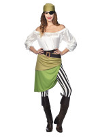 Vista previa: Disfraz de pirata para mujer Mel