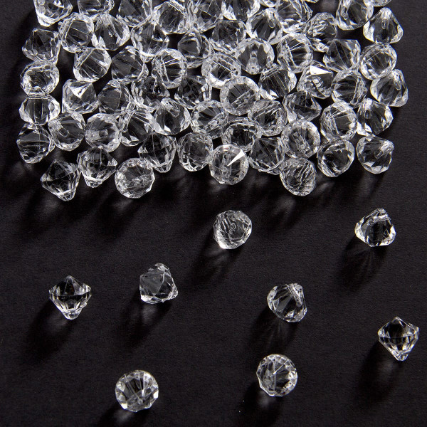 Diamanten 9mm strooi decoratie 28g