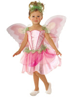 Pink spring fairy costume for girls