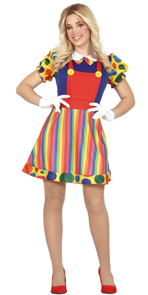 Happy Mandy clown costume for women