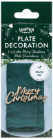 Preview: 6 table decoration Merry Christmas wood
