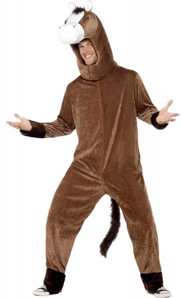 Classic brown horse overall