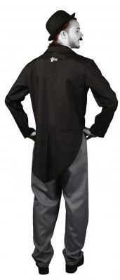 Charley 20s silent film black and white costume 3