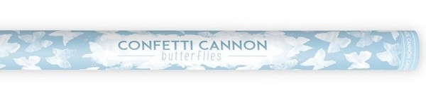 Confetti kanon vlinder 80cm 2