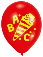 Anteprima: 6 Ritorno a scuola ABC palloncini 20 cm