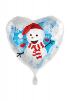 Lovely Snowman Folienballon 71cm