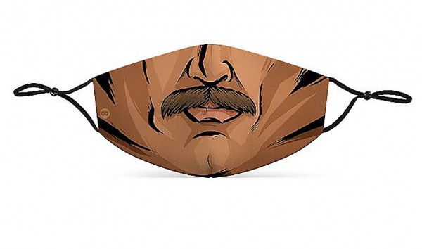 Mouth and nose mask Comic Man for men