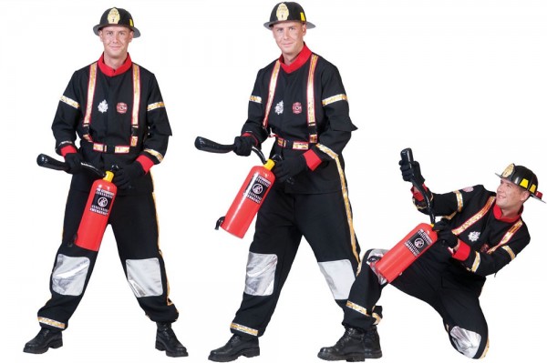 Brandmand tristan kostume til mænd