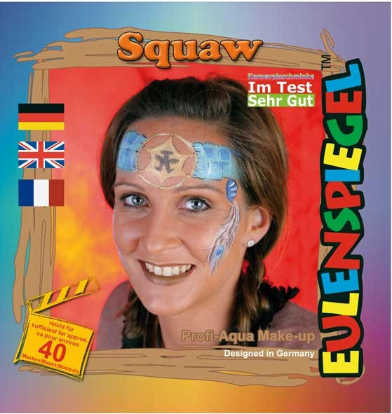Squaw Make-Up Schminkset 2