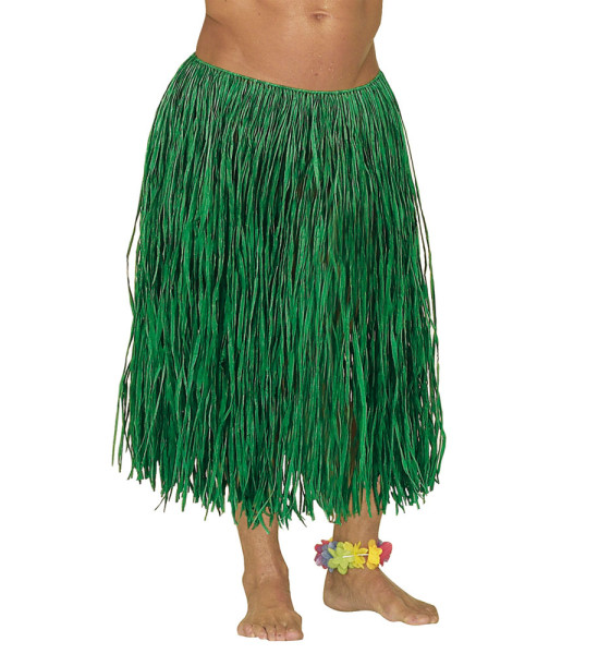 Zielona Hawajska Spódnica Waikiki 78cm
