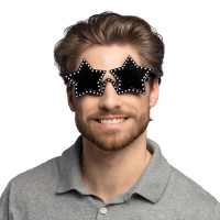 Star rockstar party glasses