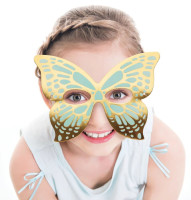 Vista previa: 8 máscaras de papel de mariposa voladora