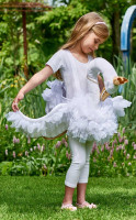 Preview: Sweet swan riding costume for children