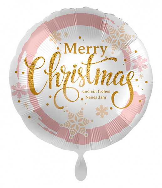 Merry Christmas Folienballon 45cm