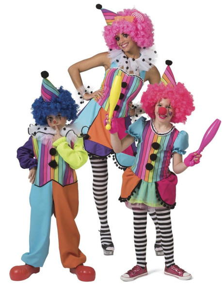 Rainbow Bommel Clownskostüm für Kinder 4