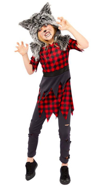 Werewolf girl costume