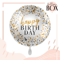 Vorschau: Balloha Geschenkbox DIY Hello Happy Birthday XL