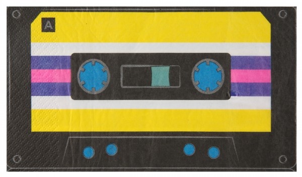 20 Back to the 90s napkins 20 x 11cm