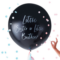 Vorschau: Newborn Star Brother or Sister Latexballon 60cm
