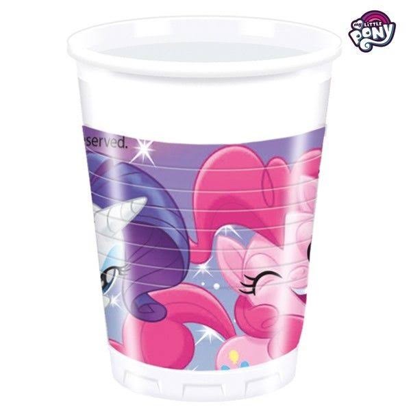 8 tasses de fête Pony & Friends