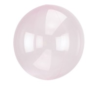 Lichtroze balballon 40cm