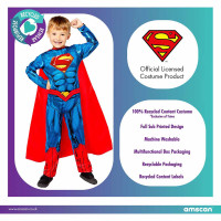 Oversigt: Superman kostume til børn genbrugt