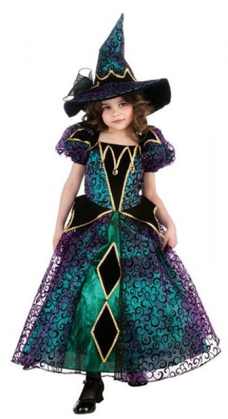 Kelani kids witch costume