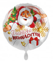 Santas Weihnachts-Folienballon 71cm