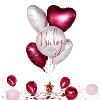 Vorschau: Heliumballon in der Box Little Cute Baby Girl