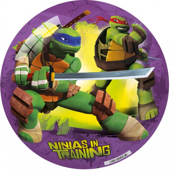 Bola de plástico Tortugas Ninja 11cm