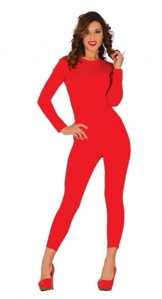 Cuerpo completo para mujer rojo