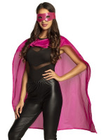 Superhjälteförklädnadsset rosa