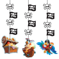 3 Piraten Crew Hänger 1,02m