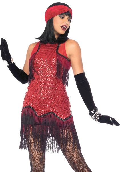 20s Red Ruby deluxe ladies costume