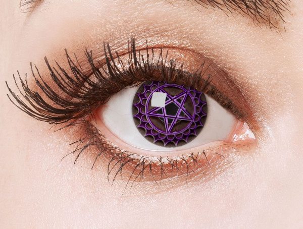 Pentagramm 12-Monats-Kontaktlinse