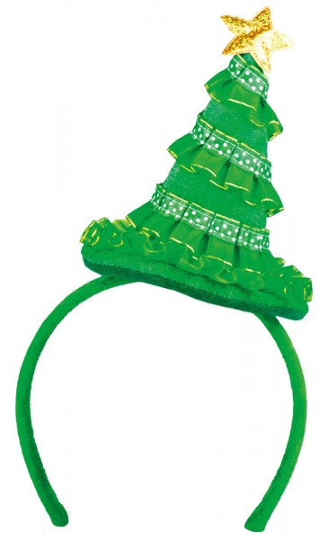 Christmas tree headband 2